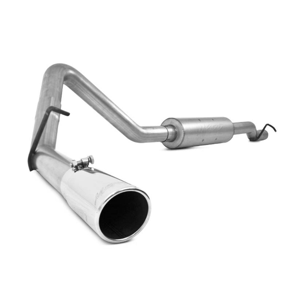Fits 2009-2010 Ford F-250 Super Duty 3in. Cat Back; Single Side; AL - S5216AL - Cat Back Exhaust Car Part People