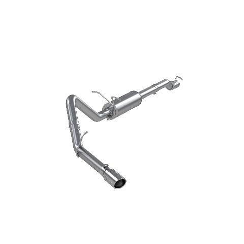 Fits 2009-2010 Ford F-250 Super Duty 3in. Cat Back; Single Side; AL - S5216AL