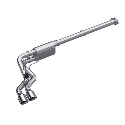 Fits 2021-2024 Ford F-150 3in. Cat-Back; 2.5in Pre-Axle; AL - S5217AL - Cat Back Exhaust Car Part People