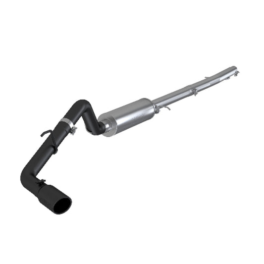 Fits 2019-2023 Ford Ranger 3" Cat Back, Single Side Exit, Black Coated-S5227BLK - Cat Back Exhaust Car Part People