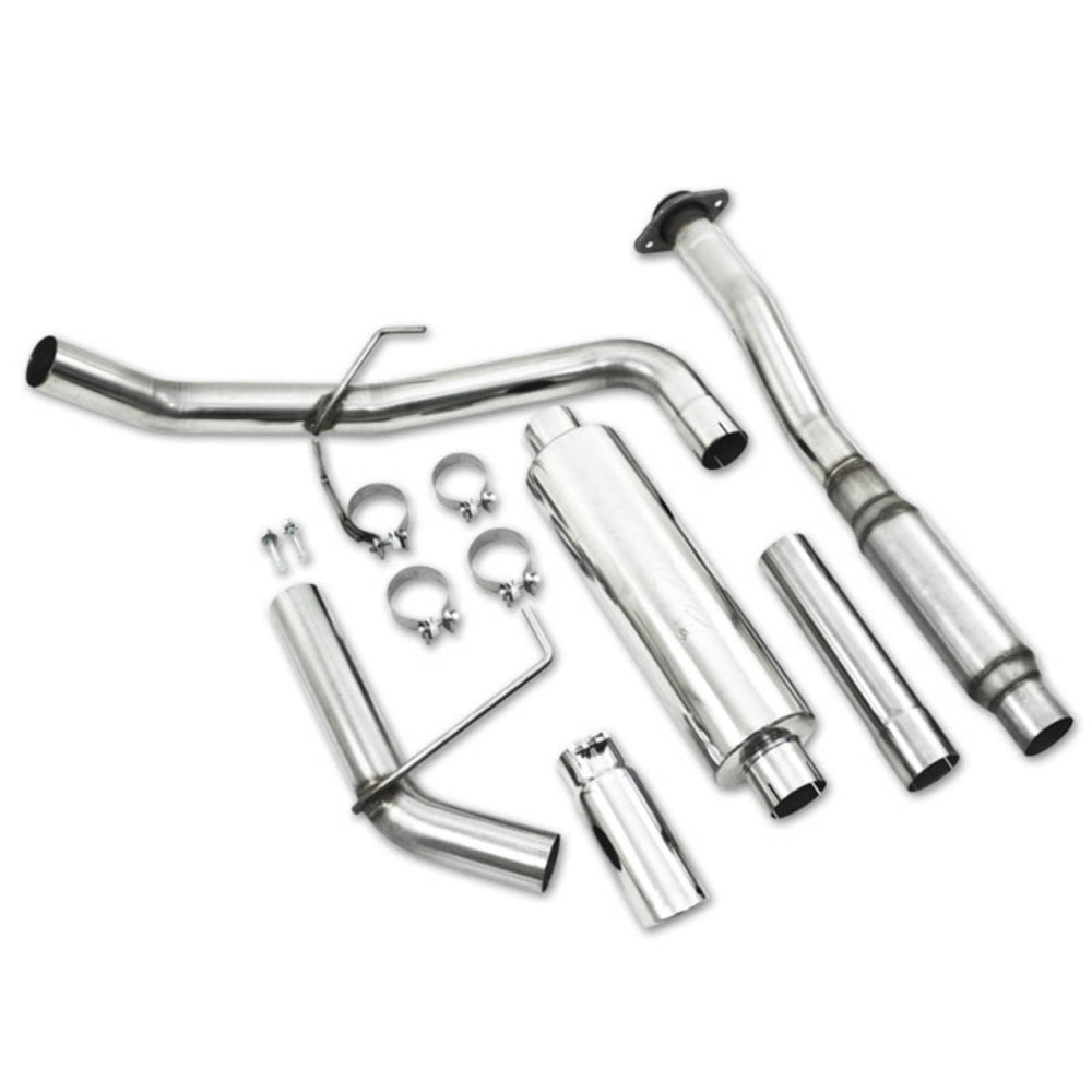 Fits 2011-2014 Ford F-150 3in. Cat Back; Single Side; T409 - S5230409 - Cat Back Exhaust Car Part People