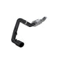 Fits 2011-2014 Ford F-150 3in. Cat Back; Single Side; Black Coated - S5230BLK - Cat Back Exhaust Car Part People