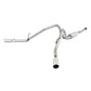 Fits 2011-2014 Ford F-150 2 1/2in. Cat Back; Dual Side; AL - S5232AL