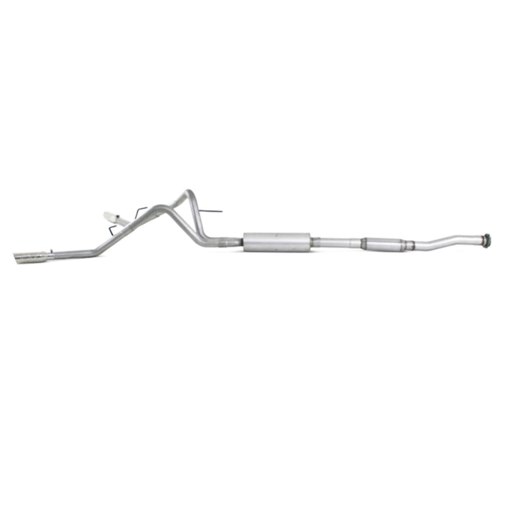 Fits 2011-2014 Ford F-150 2 1/2in. Cat Back; Dual Side; AL - S5232AL - Cat Back Exhaust Car Part People