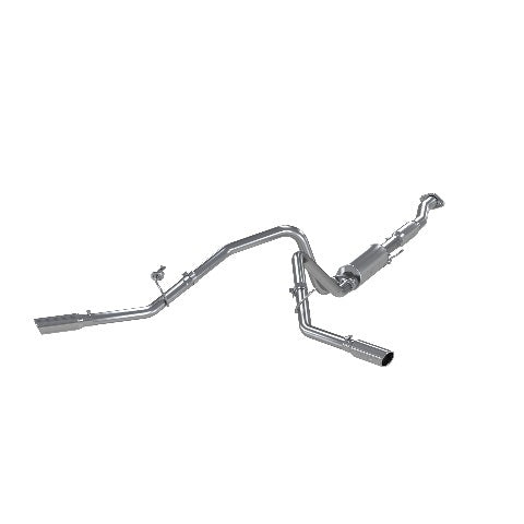 Fits 2011-2014 Ford F-150 2 1/2in. Cat Back; Dual Side; AL - S5232AL
