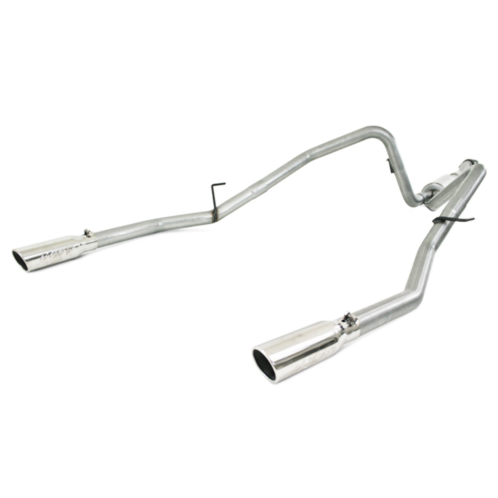 Fits 2011-2014 Ford F-150 2 1/2in. Cat Back; Dual Rear; AL - S5234AL - Cat Back Exhaust Car Part People