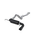 Fits 2021-2024 Ford Bronco 3" Cat-Back, Single Rear Exit, BLK - S5235BLK