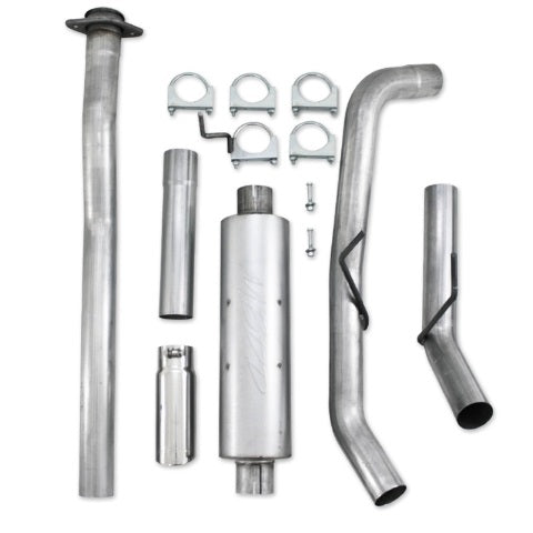 Fits 2011-2014 Ford F-150 3in. Cat Back; Single Side; AL - S5236AL