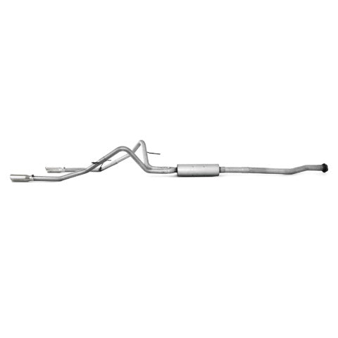 Fits 2011-2014 Ford F-150 2 1/2in. Cat Back; Dual Rear; AL - S5240AL