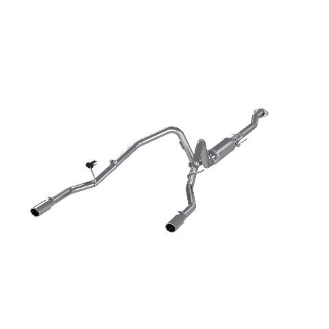 Fits 2011-2014 Ford F-150 2 1/2in. Cat Back; Dual Rear; AL - S5240AL