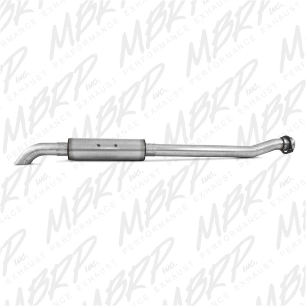 Fits 2011-2014 Ford F-150 3 in. Cat Back; Single Turn Down; AL - S5242AL - Cat Back Exhaust Car Part People