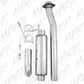 Fits 2011-2014 Ford F-150 3 in. Cat Back; Single Turn Down; AL - S5242AL