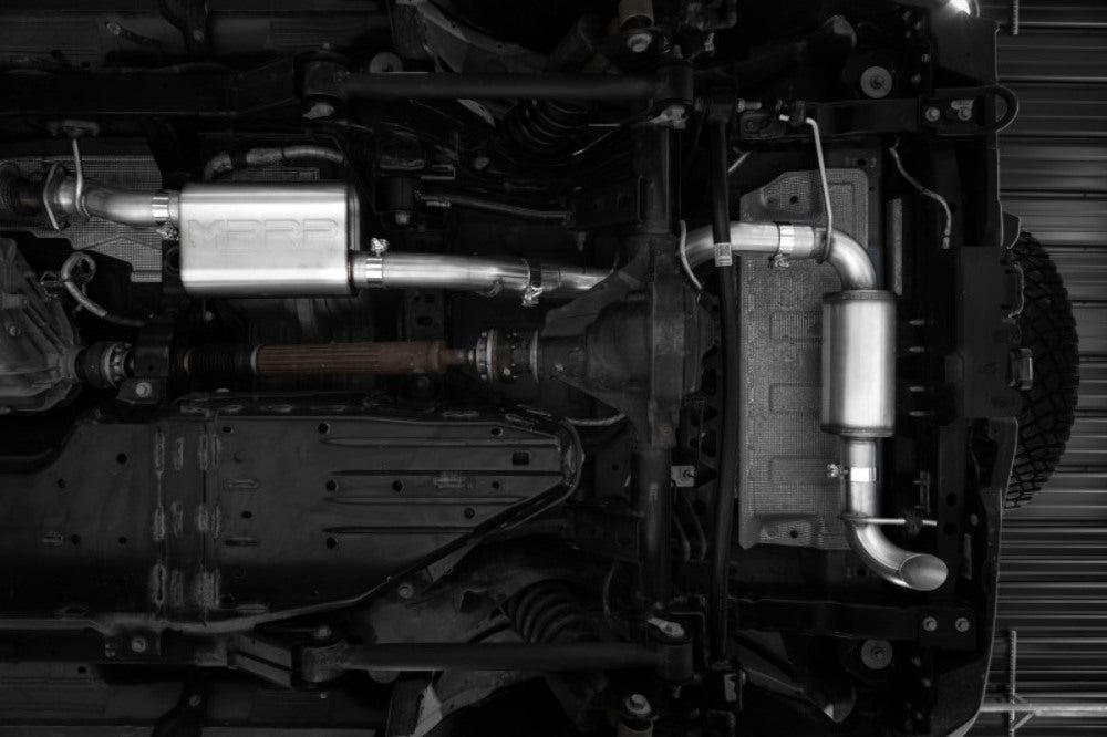 Fits 21-24 Ford Bronco 3" Cat-Back Single Rear Exit High Clearance-S5245304