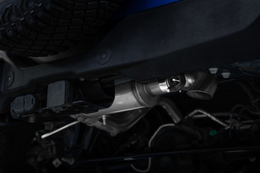 Fits 21-24 Ford Bronco 3" Cat-Back, Single Rear Exit, High Clearance, AL-S5245AL - Cat Back Exhaust Car Part People
