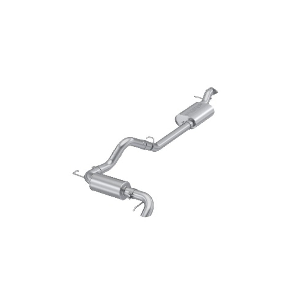 Fits 21-24 Ford Bronco 3" Cat-Back, Single Rear Exit, High Clearance, AL-S5245AL - Cat Back Exhaust Car Part People