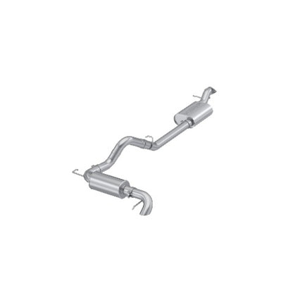 Fits 21-24 Ford Bronco 3" Cat-Back, Single Rear Exit, High Clearance, AL-S5245AL - Cat Back Exhaust Car Part People
