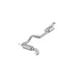 Fits 21-24 Ford Bronco 3" Cat-Back, Single Rear Exit, High Clearance, AL-S5245AL