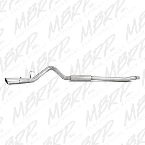 Fits 2011-2016 Ford F-250 Super Duty 4in. Cat Back; Single Side Exit; AL-S5246AL