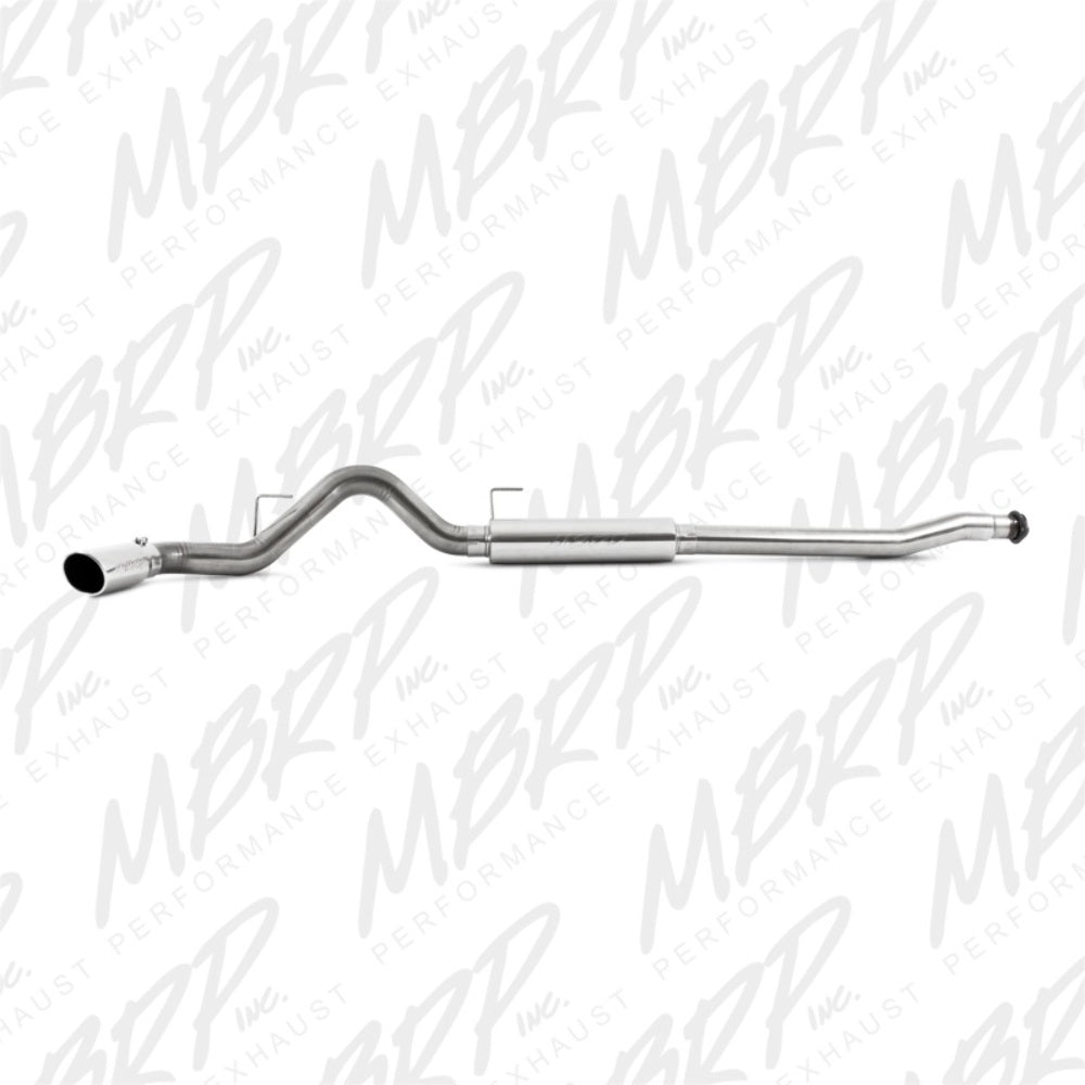 Fits 2011-2014 Ford F-150 4in. Cat Back; Single Side; EcoBoost; T409 - S5248409 - Cat Back Exhaust Car Part People
