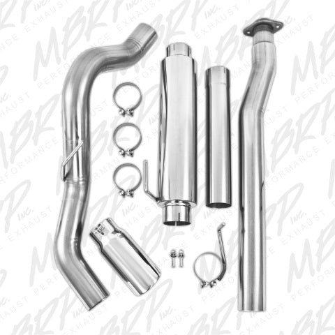 Fits 2011-2014 Ford F-150 4in. Cat Back; Single Side; EcoBoost; T409 - S5248409