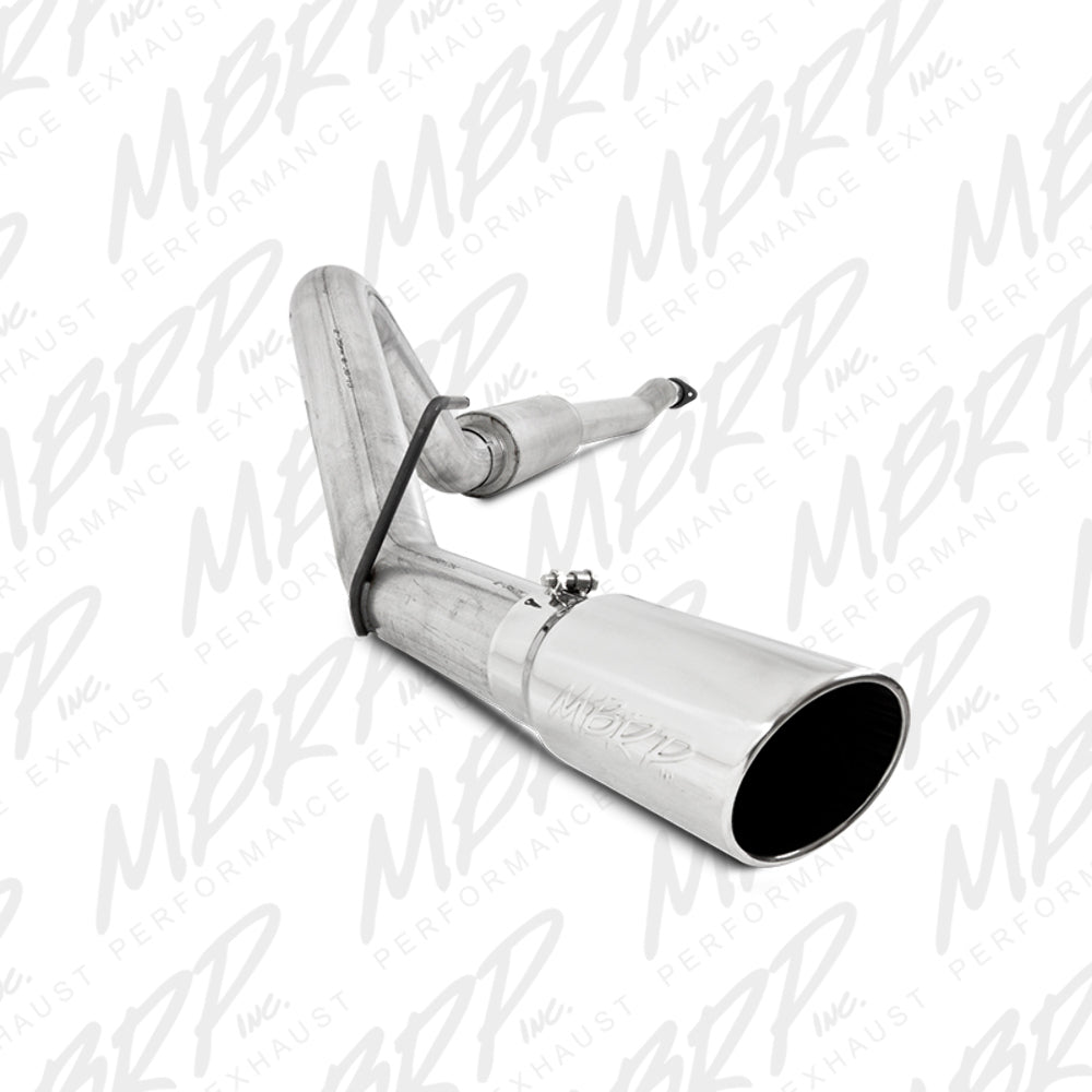 Fits 2011-2014 Ford F-150 4in. Cat Back; Single Side; EcoBoost; AL - S5248AL - Cat Back Exhaust Car Part People