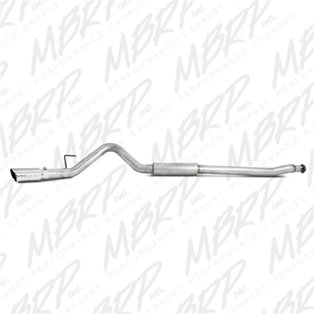 Fits 2011-2014 Ford F-150 4in. Cat Back; Single Side; EcoBoost; AL - S5248AL - Cat Back Exhaust Car Part People