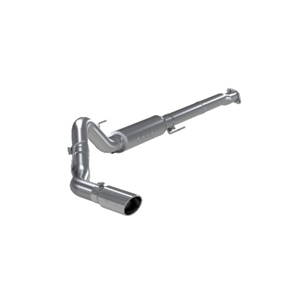 Fits 2011-2014 Ford F-150 4in. Cat Back; Single Side; EcoBoost; AL - S5248AL - Cat Back Exhaust Car Part People