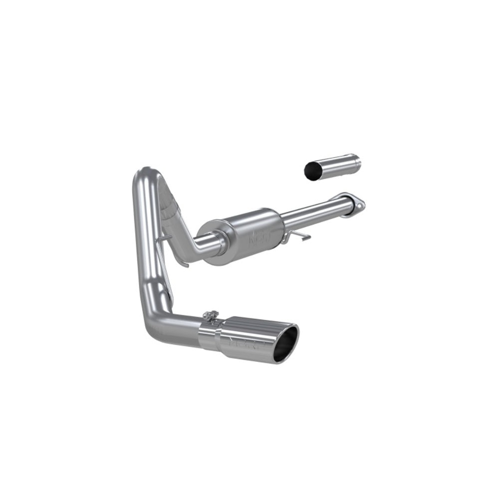 Fits 2016-2020 Ford F-150 3in. Cat Back; Single; AL - S5253AL - Cat Back Exhaust Car Part People