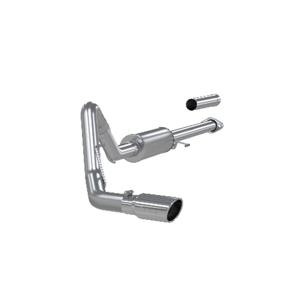 Fits 2016-2020 Ford F-150 3in. Cat Back; Single; AL - S5253AL - Cat Back Exhaust Car Part People