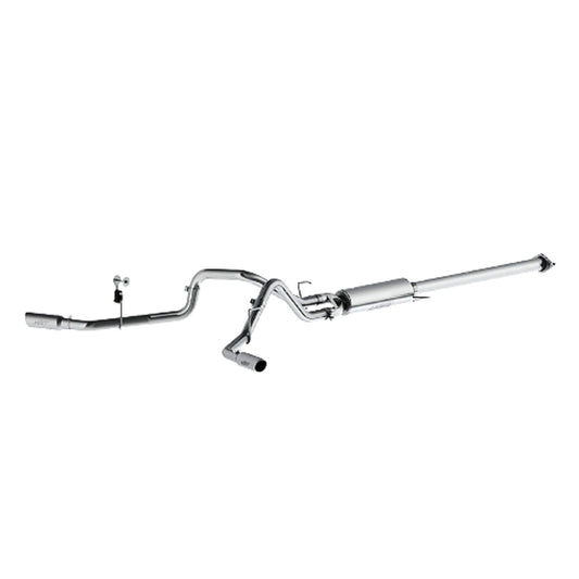 Fits 2016-2020 Ford F-150 2 1/2in. Cat Back; Dual Side Exit; AL - S5254AL - Cat Back Exhaust Car Part People