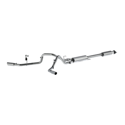 Fits 2016-2020 Ford F-150 2 1/2in. Cat Back; Dual Side Exit; T409 - S5257409