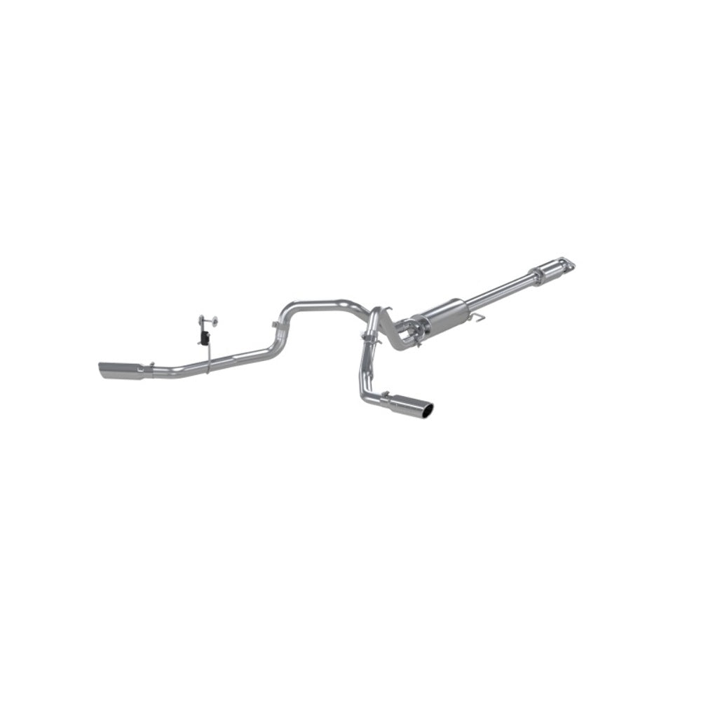 Fits 2016-2020 Ford F-150 2 1/2in. Cat Back; Dual Side Exit; T409 - S5257409 - Cat Back Exhaust Car Part People