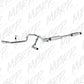 Fits 2016-2020 Ford F-150 2 1/2in. Cat Back; Dual Side Exit; AL - S5257AL