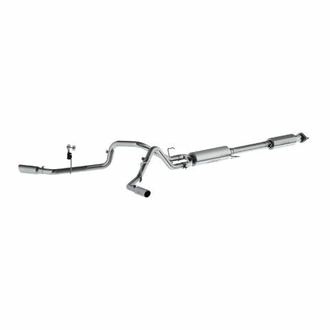 Fits 2016-2020 Ford F-150 2 1/2in. Cat Back; Dual Side Exit; AL - S5257AL