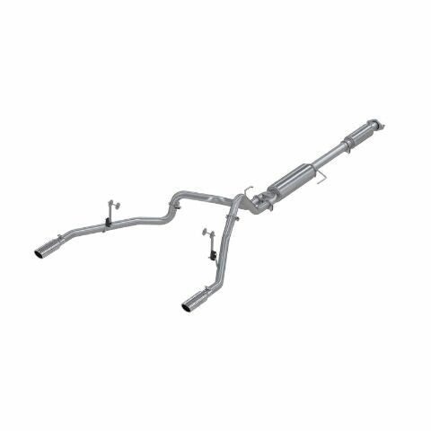 Fits 2016-2020 Ford F-150 2 1/2in. Cat Back; Dual Rear; AL - S5258AL