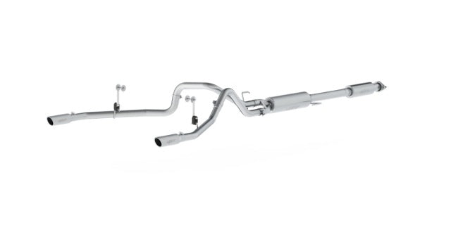 Fits 2016-2020 Ford F-150 2 1/2in. Cat Back; Dual Rear; AL - S5258AL