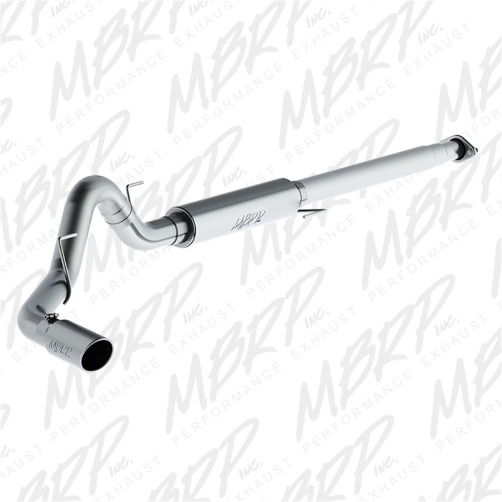 Fits 2016-2020 Ford F-150 4in. Cat Back; Single; AL - S5259AL - Cat Back Exhaust Car Part People