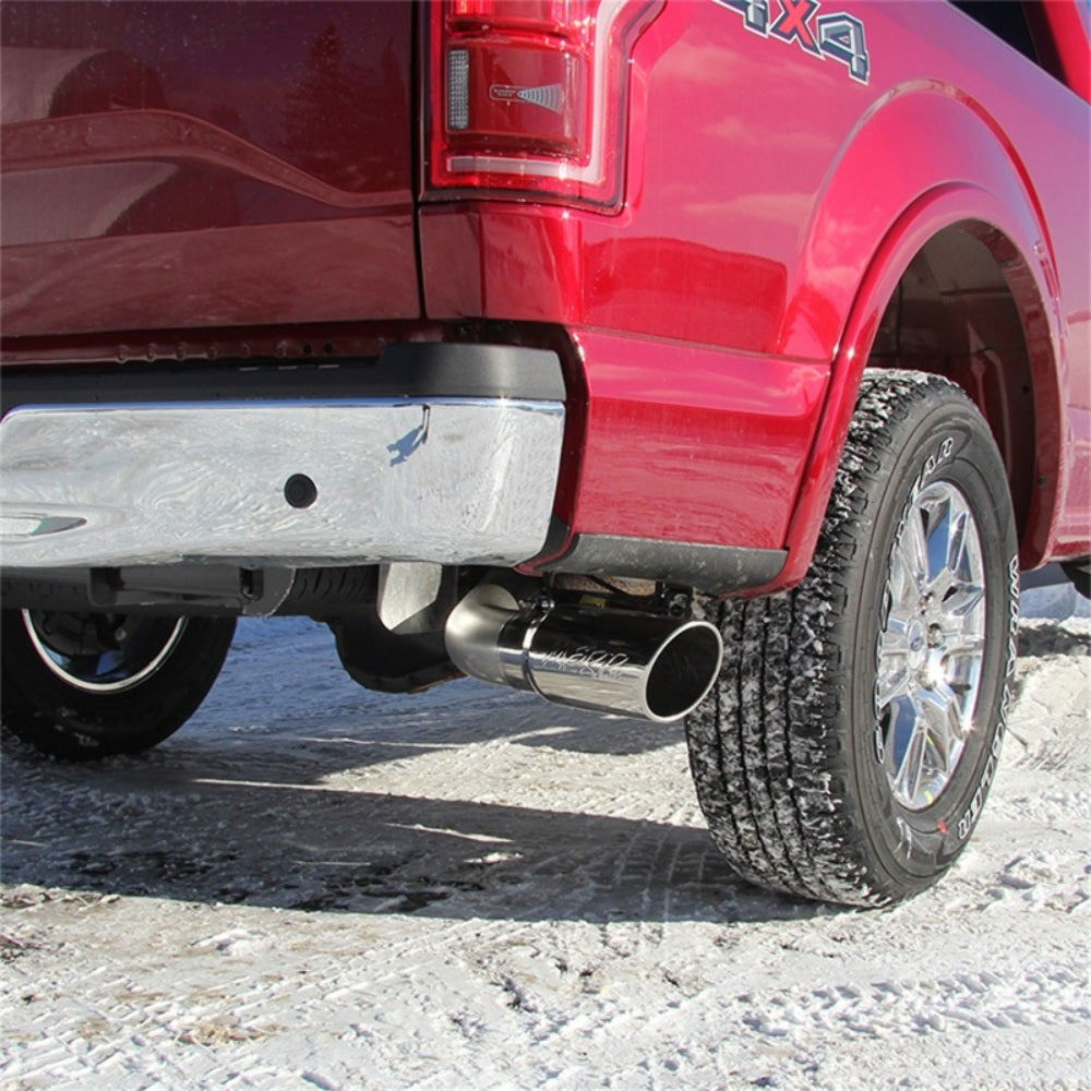 Fits 2016-2020 Ford F-150 4in. Cat Back; Single; AL - S5259AL - Cat Back Exhaust Car Part People
