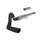 Fits 2016-2020 Ford F-150 4in. Cat Back; Single; Black - S5259BLK