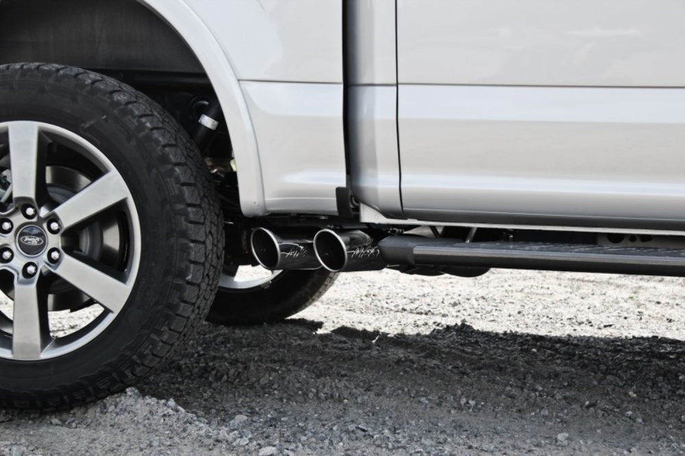 Fits 2016-20 Ford F-150 3" Cat Back Dual Outlet in Front of Rear Wheel -S5260304 - Cat Back Exhaust Car Part People