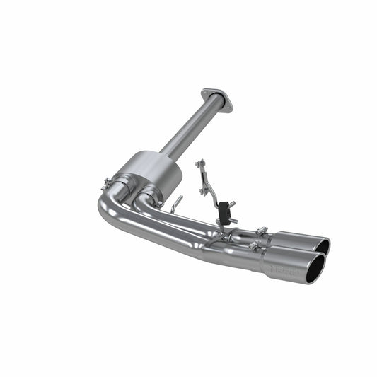 Fits 18-20 F-150 3" Cat Back Single Side Dual Outlet in Front Rear Wheel-S5260AL - Cat Back Exhaust Car Part People