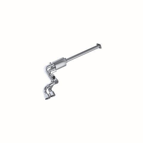 Fits 2011-2014 Ford F-150 3in. Cat Back; Pre-Axle Dual Outlet; AL - S5261AL