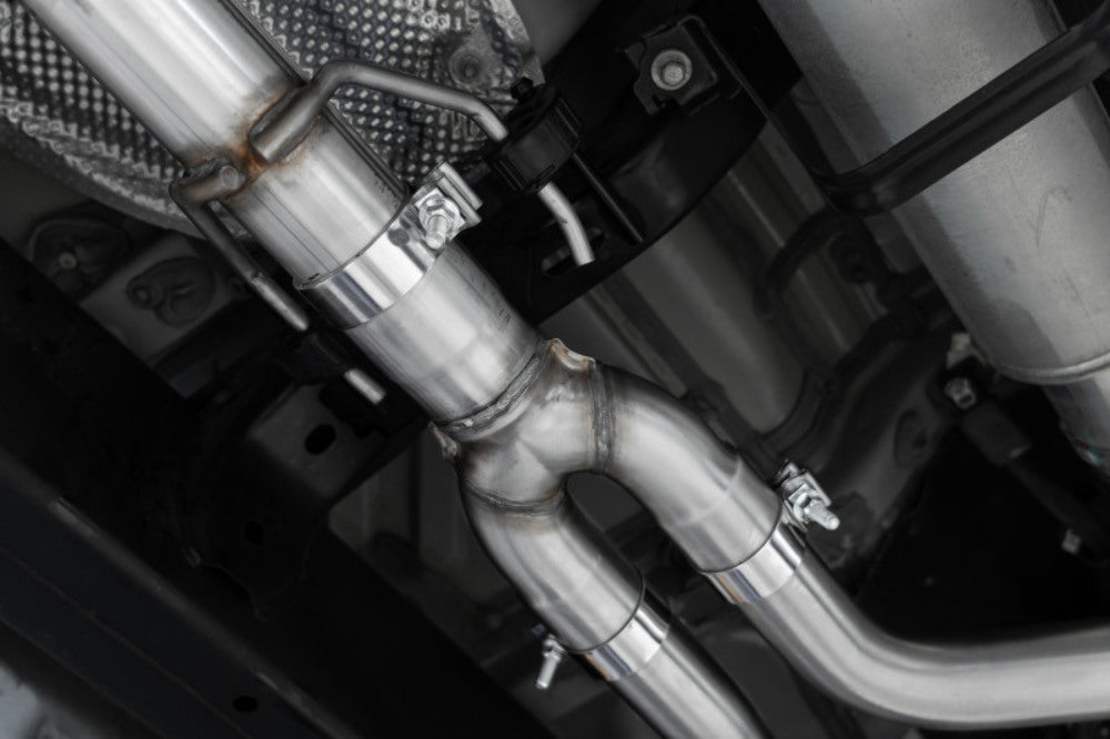 Fits 2022-2024 Toyota Tundra 2.5in. Cat Back; 3in. Single; T304 - S5301304