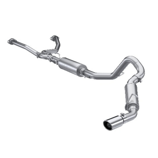 Fits 2022-2024 Toyota Tundra 2.5in. Cat Back; 3in. Single; AL - S5301AL - Cat Back Exhaust Car Part People