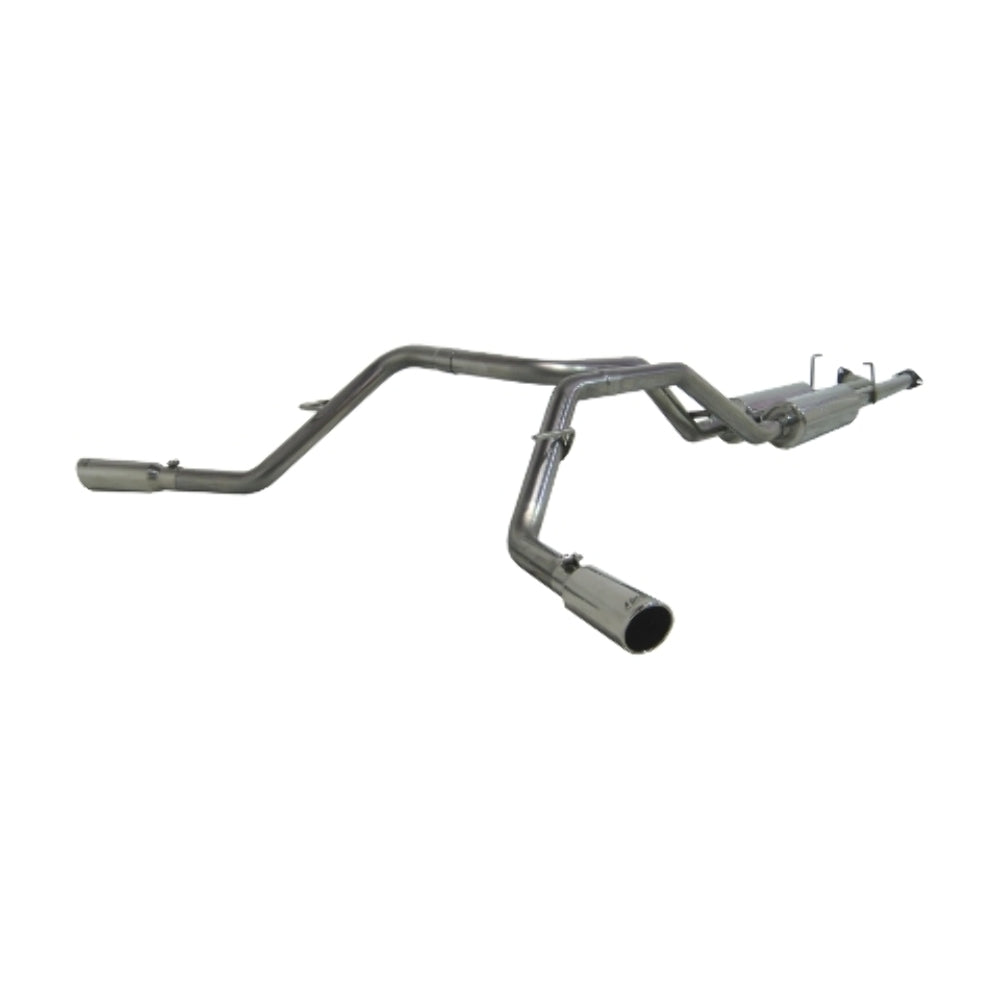 Fits 2007-2009 Toyota Tundra 2 1/2in. Cat Back; Dual Side; T409 - S5306409