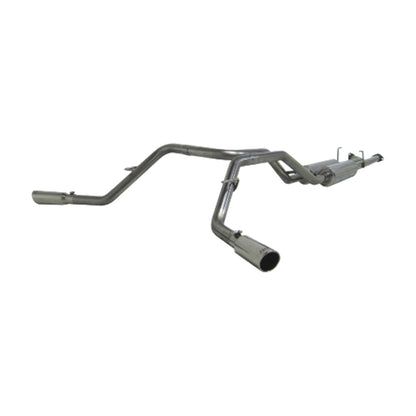 Fits 2007-2009 Toyota Tundra 2 1/2in. Cat Back; Dual Side; T409 - S5306409