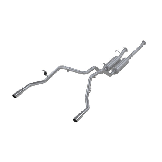 Fits 2010-2019 Toyota Tundra 2 1/2in. Cat Back; Dual Split Rear; T409 - S5312409 - Cat Back Exhaust Car Part People