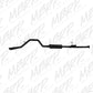 Fits 2010-2013 Toyota Tundra 3in. Cat Back; Single Side; Black Coated - S5314BLK