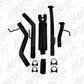 Fits 2010-2013 Toyota Tundra 3in. Cat Back; Single Side; Black Coated - S5314BLK