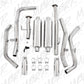 Fits 2009-2021 Toyota Tundra 2 1/2in. Cat Back; Dual Split Side; T409 - S5316409 - Cat Back Exhaust Car Part People